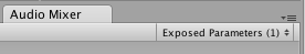 The Exposed Parameters option.