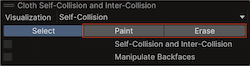Self Collision parameters