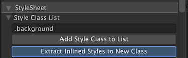 Extract inline styles to a new class
