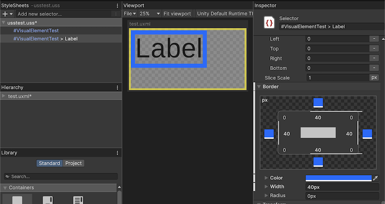 Editing a USS selector