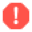 Icon showing package signature error