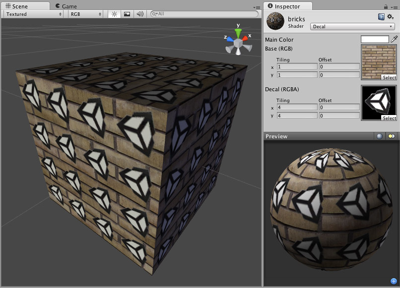 Normal Decal shader