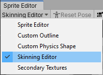 Skinning Editor, 2D Animation