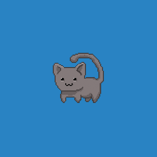 Pixilart - cat pixels by Anonymous