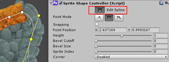 Enable Spline