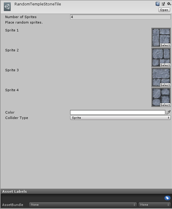 Random Tile Editor