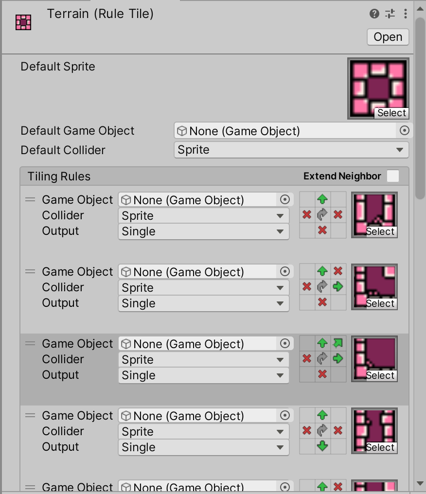 How do I make it so different autotile terrain sets autotile with