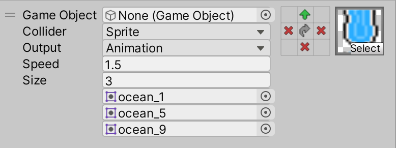 Rule Tile with Animation Output.