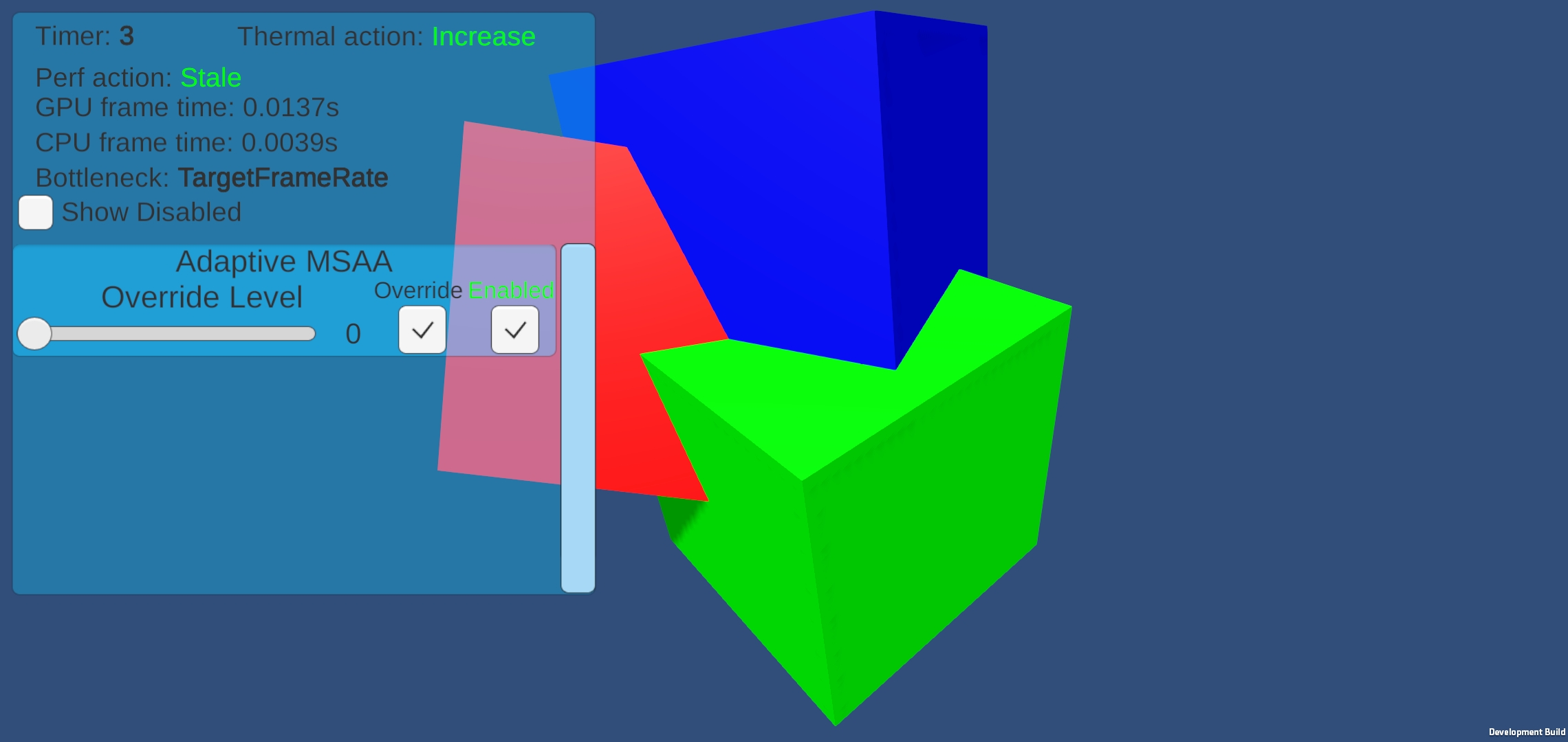 Adaptive MSAA Sample