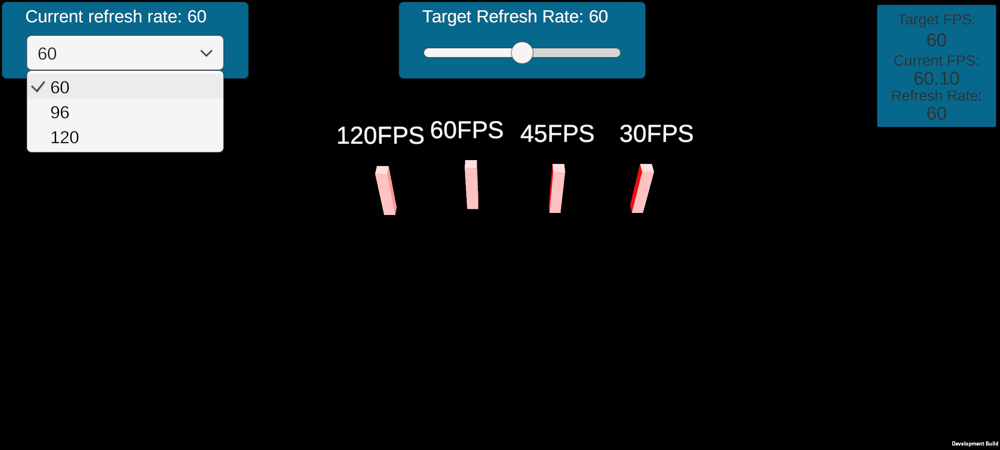 Variable Refresh Rate Sample