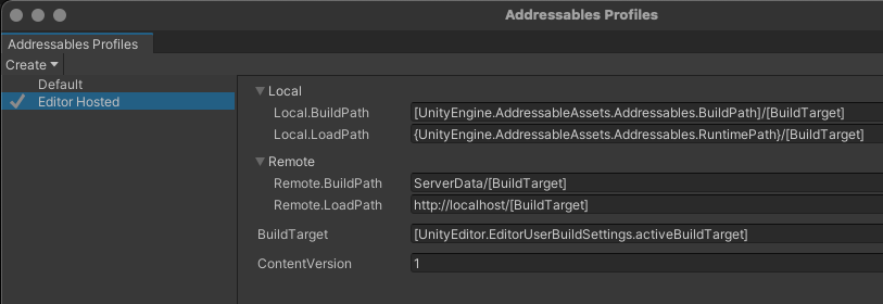 Path pairs grouped by a common prefix and separated by a period.