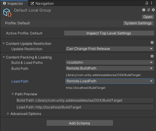 Selecting a path pair of variables.