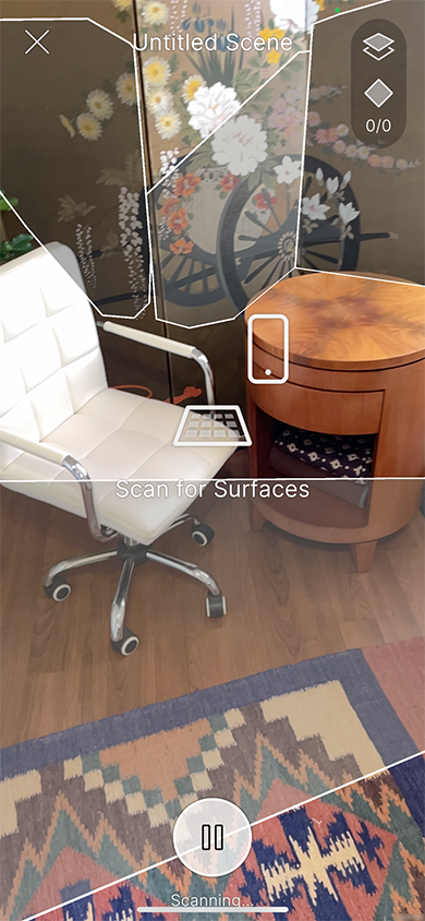 Unity AR Mobile Companion Scene Creation Flow