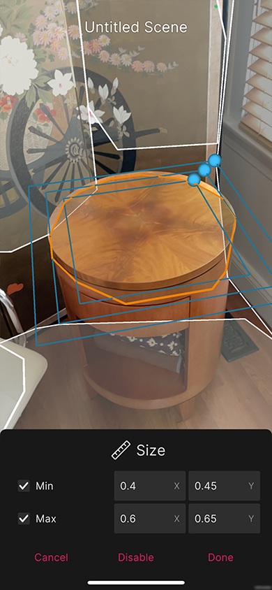 Unity AR Mobile Companion Scene Creation Flow