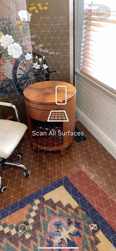 Unity AR Mobile Companion Environment Flow
