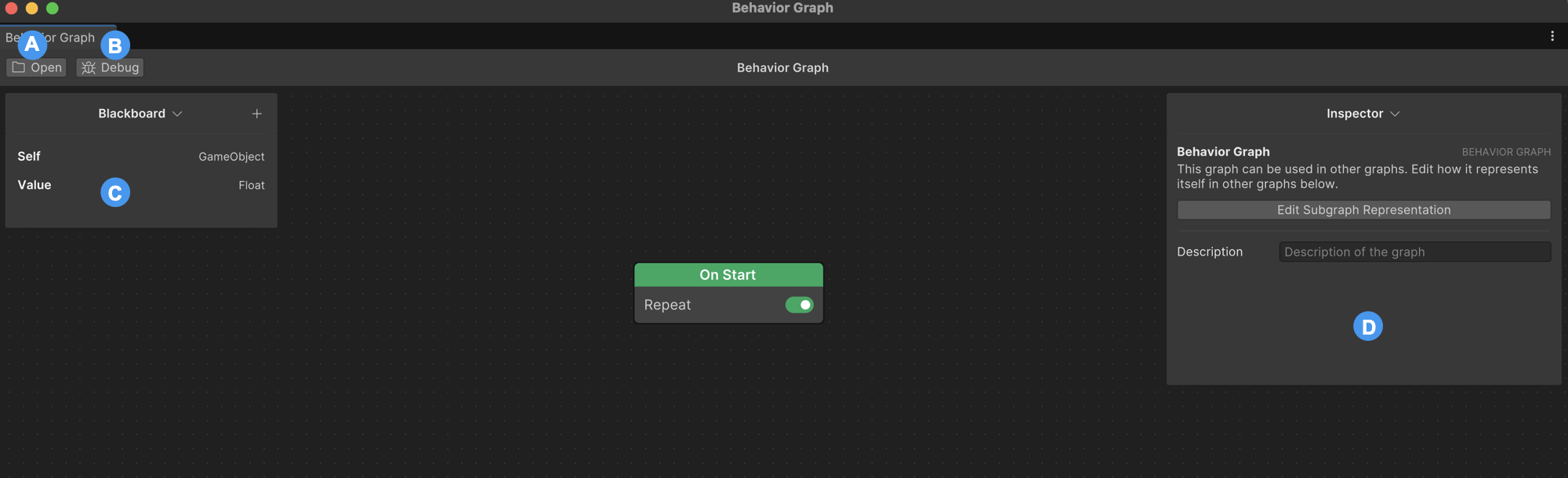 Unity Behavior editor