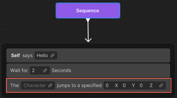 Replace placeholder node