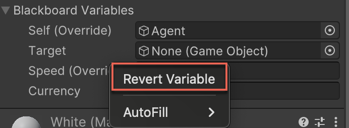 Revert Variable