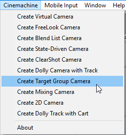 Multiple Target Menu
