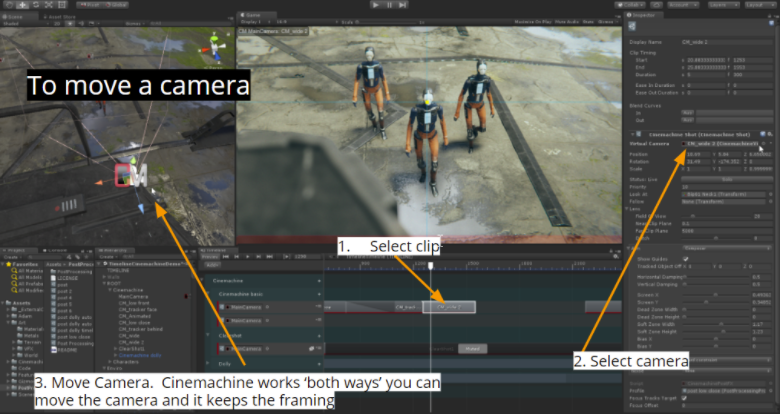 Unity cinemachine