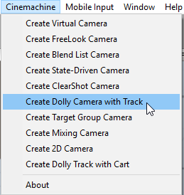 Creating a Tracked Dolly Camera