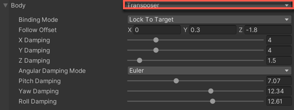 __Body__ properties, with the __Transposer__ algorithm (red)