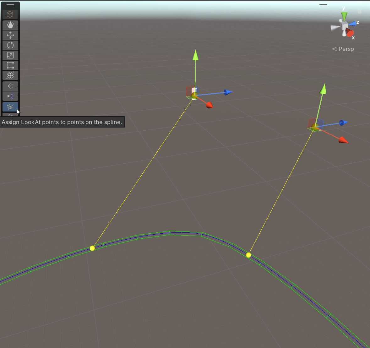 Spline Dolly LookAt Targets Tool