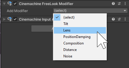 Free Look Modifier Inspector