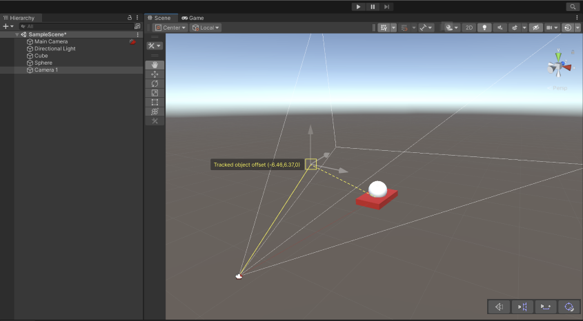 tracked-object-offset