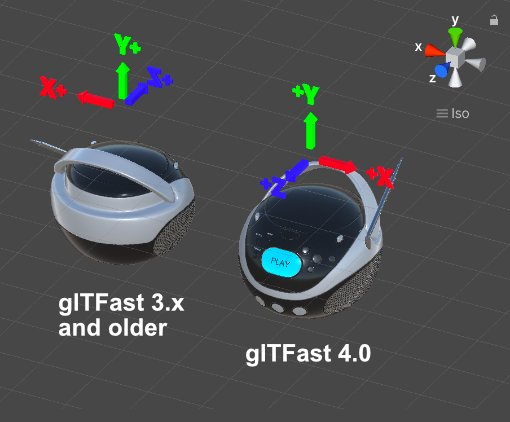 GltfAsset component