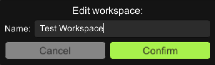 Workspace Screenshot