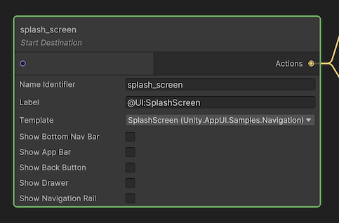 Start Destination Node