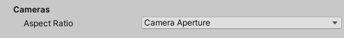 Import Cameras options