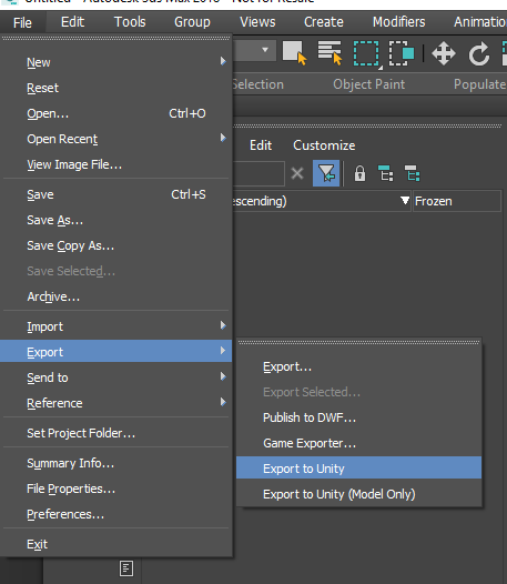 unity fbx exporter free