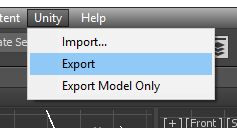 unity export fbx