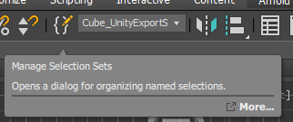 Manage Selection Sets in Autodesk® 3ds Max®