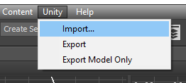 how to export fbx file from unity