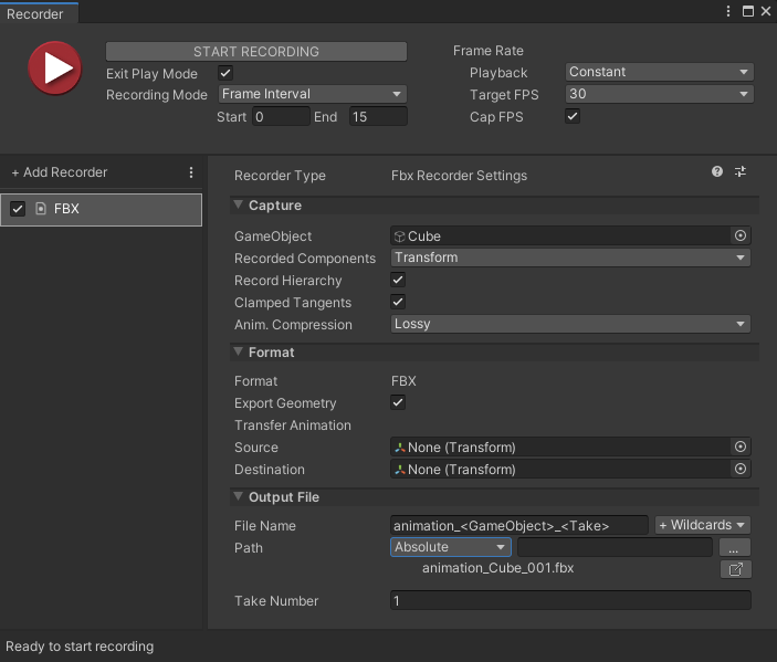 how to use unity fbx exporter