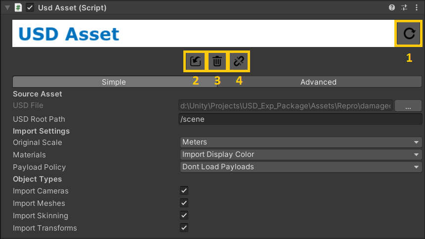 USD Asset Component