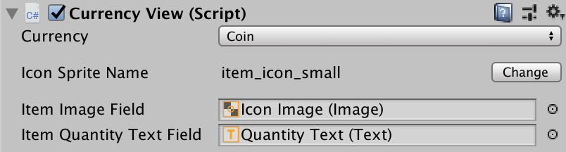 Currency View Component