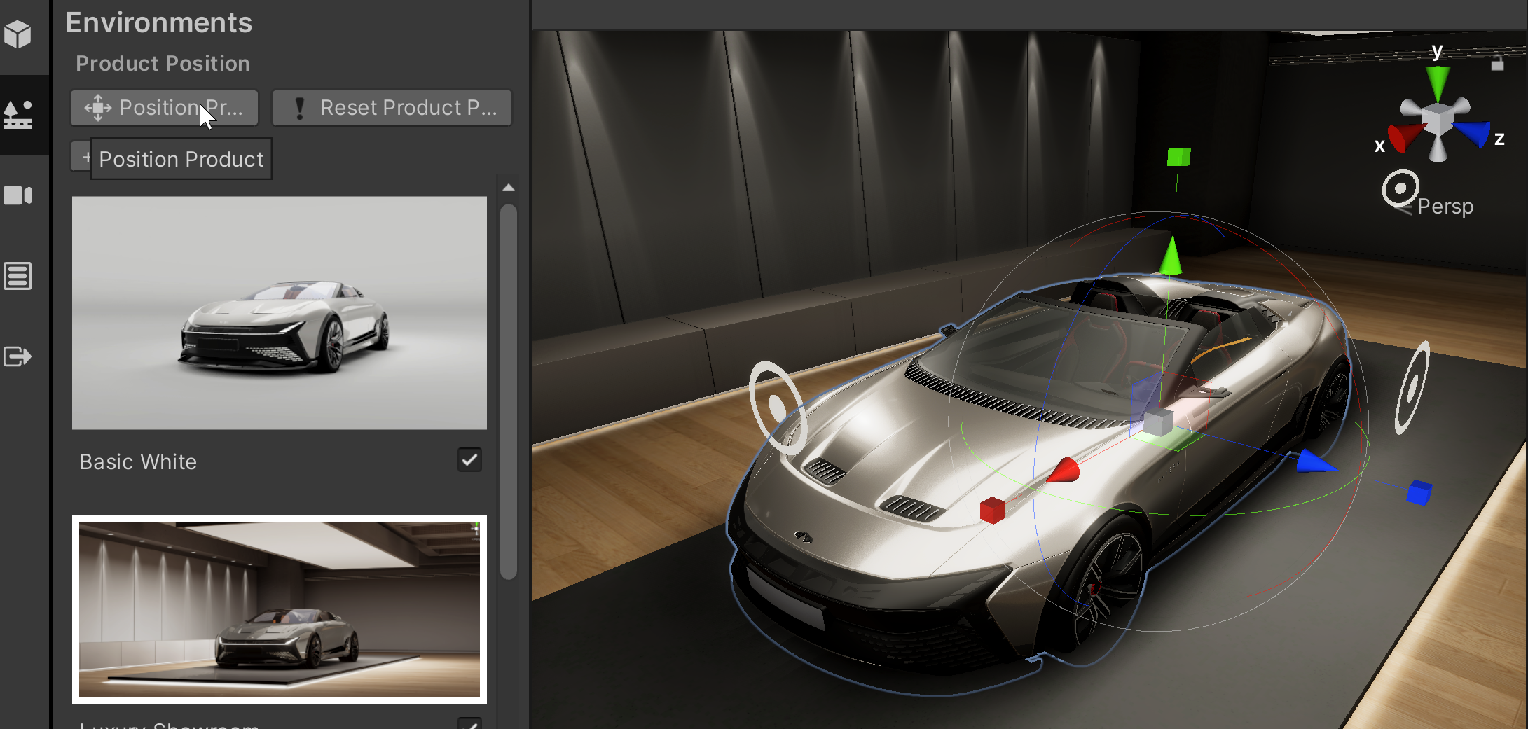 Select and enviroment