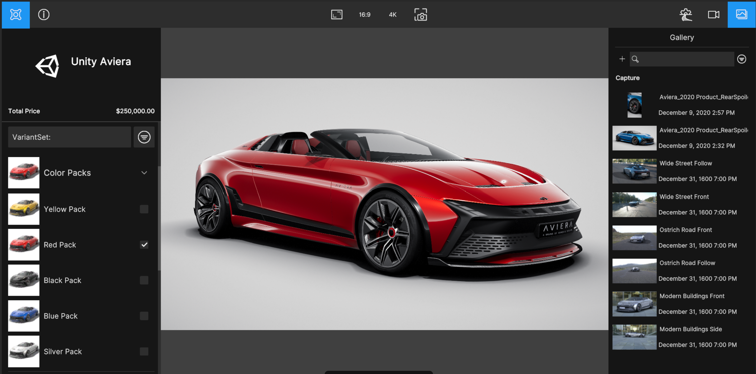Render Studio Application