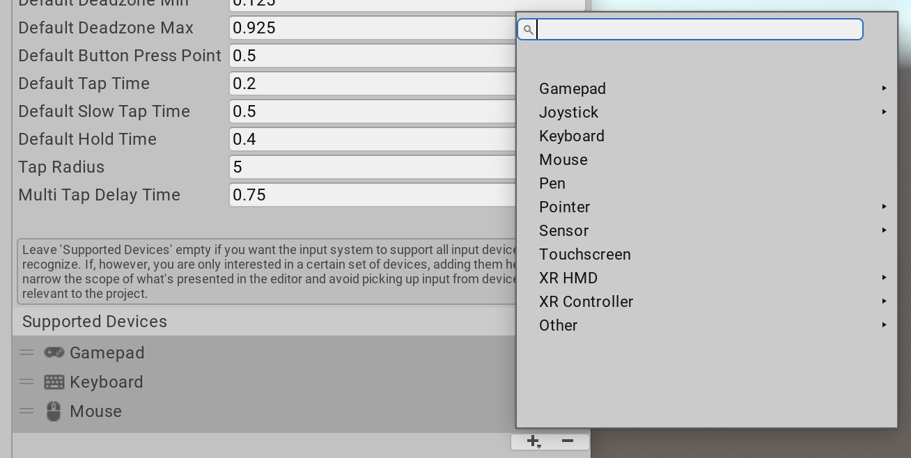 New input system unity