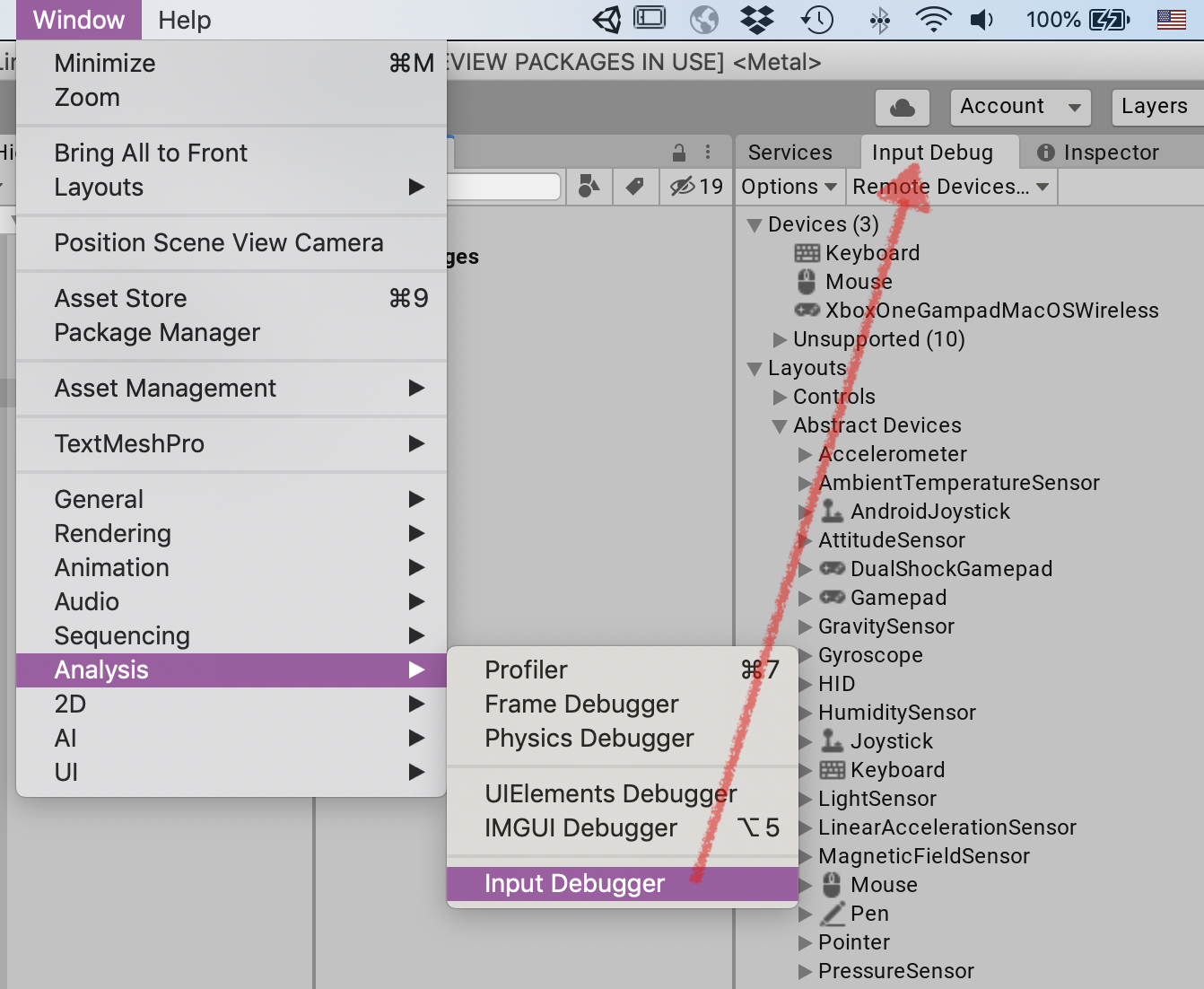 Unity input Manager Gamepad.