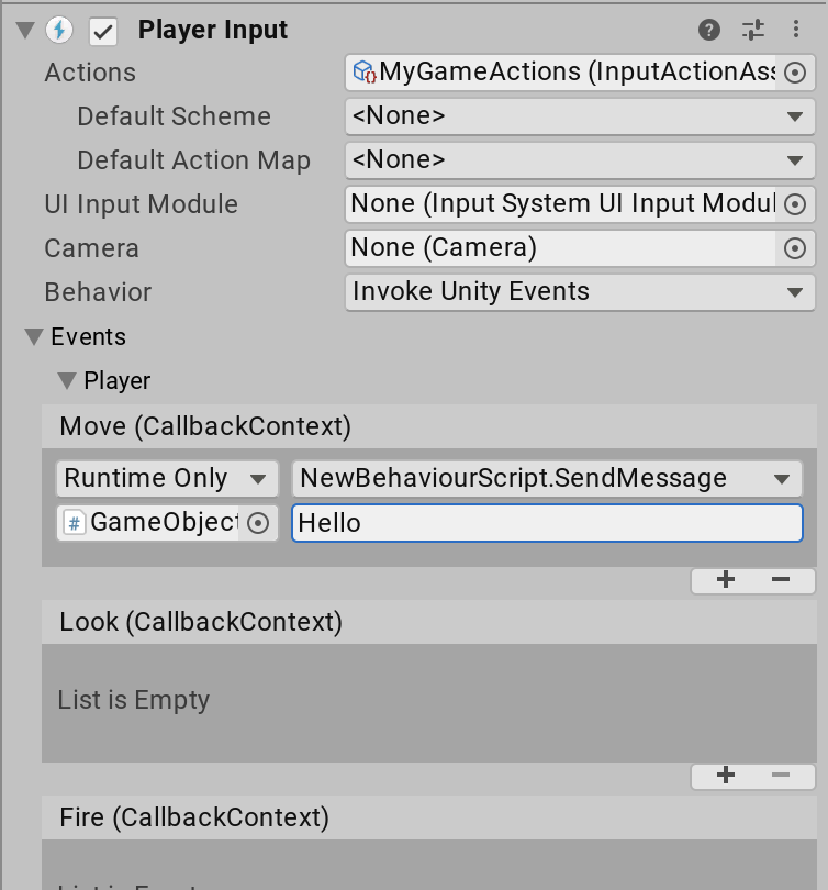 New input system unity