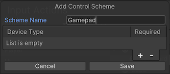 Control Scheme Properties