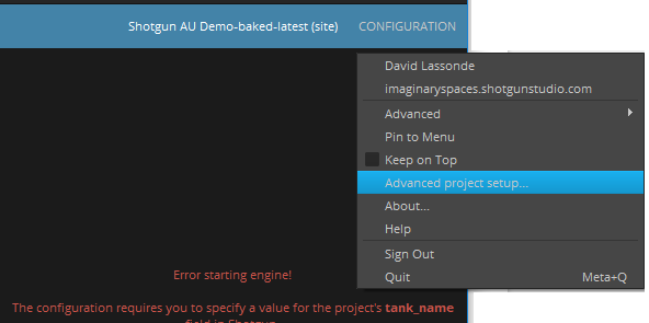 Advanced Project Setup