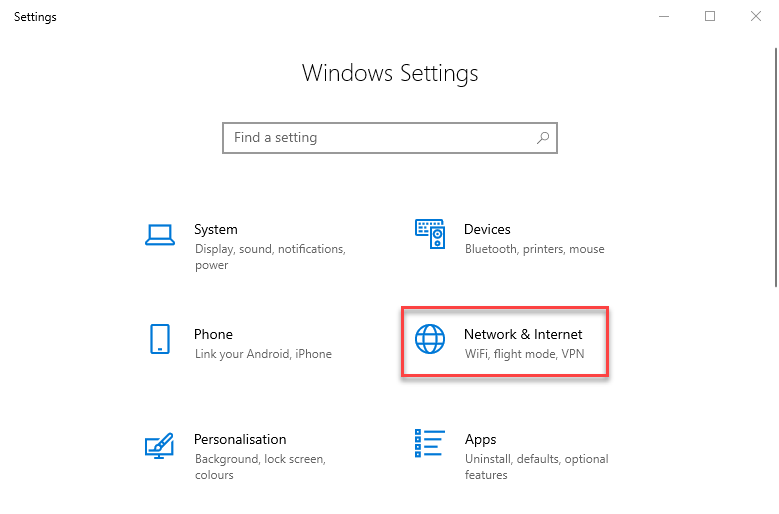 Setting up your network and firewall on Windows, Live Capture
