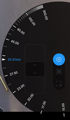 Focal Length Dialog