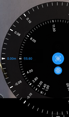 Focus Distance Offset and Aperture